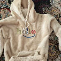 ست هودی شلوار تدی