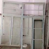 درب و پنجره آهنی سالم|مصالح و تجهیزات ساختمان|خرمدره, |دیوار