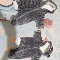 کاپشن سرهمی خرسی مدل تدی