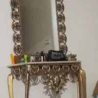 آینه و شمعدان و ساعت ست سالم