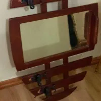 رخت آویز چوبی