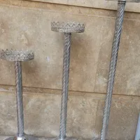 شمعدان پایه دار دکوری|چراغ خواب و آباژور|نیشابور, فرح بخش|دیوار