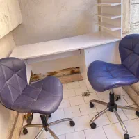 فروش میزناخن با دوتا صندلی