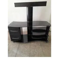 میز شیشه ترکیه تا ۵۵ اینچ سه طبقه