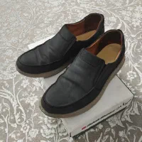 کفش چرم سرمهای سایز 44