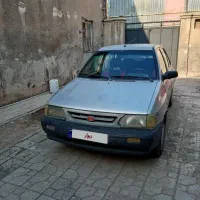 پراید مدل86 نقره ای