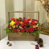 باکس گل وسنگ مصنوعی یلدایی|صنایع دستی و سایر لوازم تزئینی|سبزوار, دانشگاه آزاد|دیوار