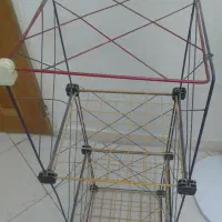 دو عدد قفسه فلزی معاوضه دارم|کتابخانه، شلف، قفسههای دیواری|هشتگرد, فاز ۲ مهستان|دیوار