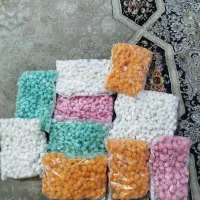 نبات نقل های رنگی وطعم دار با نبات های دمنوش|خوردنی و آشامیدنی|شریف‌آباد, |دیوار