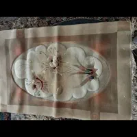 دو تا فرش۱/۵ گل برجسته  تراکم ۱۲۰۰|فرش|کرج, ساسانی (قلمستان)|دیوار