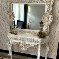 میز تلویزیونی اینه و کنسول ساعت