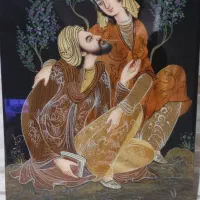 تابلو معرق ۲۰ در ۴۰ امضا دار