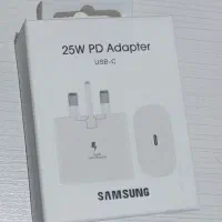 آداپتور ۲۵ وات برند اصلی سامسونگ|لوازم جانبی موبایل و تبلت|رشت, گلباغ نماز|دیوار