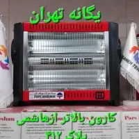 بخاری هیتر برقی ۴ شعله فن دار پارس کوشان مینیاتور|بخاری، هیتر، شومینه|قدس, شهر‌قدس|دیوار