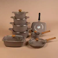 سرویس قابلمه چدن گرانیت آلیانس