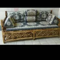 شاه نشین ترمه یزد|پشتی|قم, امامزاده ابراهیم|دیوار