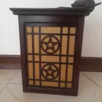 لوستر چوبی نو|لوستر و چراغ آویز|اصفهان, دوطفلان|دیوار