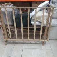 تخت خواب بچه گهواره ای نو|اسباب و اثاث بچه|ری, صالحآباد شرقی|دیوار