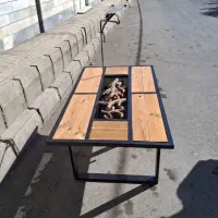 آتشدان گازی و ذغالی