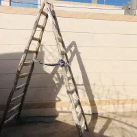 نردبان ده پله چوبی