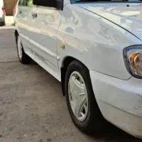 پراید ۱۱۱ مدل ۹۵ کاملا بی رنگ