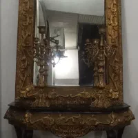 آیینه و شمعدان|آینه|رشت, اسماعیل آباد|دیوار