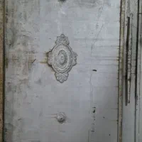 درب حیاط دو لنگه نو استفاده نشده