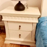 سرویس خواب کامل تخت میز آرایش به همراه دو پاتختی|تخت و سرویس خواب|رشت, جهاد|دیوار