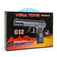 تفنگ ساچمه ای تیر پرتابی C12 اسباب بازی (شمس)