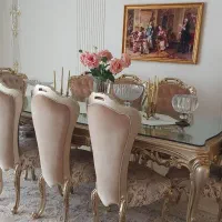 مبلمان ۹نفره ومیز غذا خوری ۸نفره بسیار تمیز|مبلمان خانگی و میز عسلی|اراک, |دیوار