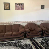 مبل و میز ناهار خوری ۶ نفره و قالیچه