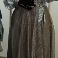 پیراهن مجلسی زنانه بالاتنه ساتن ابریشمی