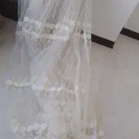 پرده تور گل دار|پرده، رانر، رومیزی|هشتگرد, فاز ۲ مهستان|دیوار