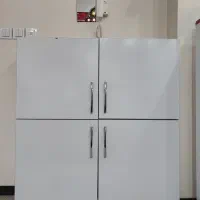 مجموعه کامل ویترین غرفه + کابینت MDF|بوفه، ویترین، کنسول|پردیس, فاز ۸|دیوار