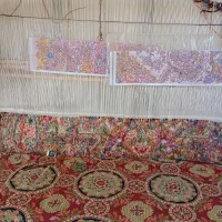 فرش نیمه کاره