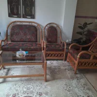 مبل ۶ نفره چوب نراد