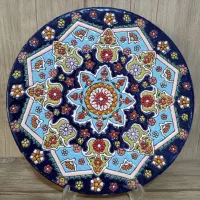 دیوار کوب و بشقاب میناکاری ۲|صنایع دستی و سایر لوازم تزئینی|اصفهان, هزارجریب|دیوار