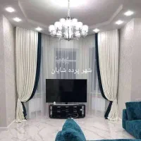 پرده پانچی ( نصب و دوخت رایگان|پرده، رانر، رومیزی|کرج, دهقان ویلا|دیوار