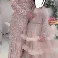 لباس مجلسی ست مادر دختر
