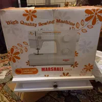 چرخ خیاطی مارشال و همزن کاسه دار sunny و قهوه ساز