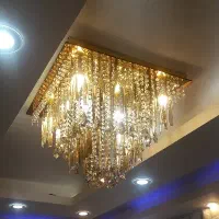 لوستر ۶۰در۶۰ گرد و مربع|لوستر و چراغ آویز|اهواز, کمپلو جنوبی|دیوار
