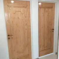 درب چوبی ساخت نصب انواع درب ساختمانی