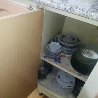 کابینت فلزی|آب‌چکان و نظم‌دهنده ظروف|سمنان, |دیوار