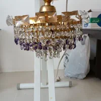 لوستر کوچک کریستالی ۴ لامپه