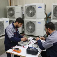 نصب تعمیرات و سرویس کولرگازی تعمیرکار داکت اسپیلت