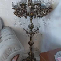 اواژور لوستری رنگ طلایی