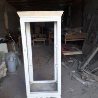 گنجه چوب منبت کنارمبلی جمع جور|بوفه، ویترین، کنسول|مشهد, شایه|دیوار