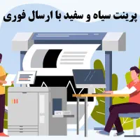 چاپ و تکثیر با ارسال رایگان