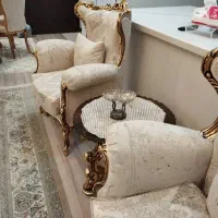 مبلمان سلطنتی ورق طلا|مبلمان خانگی و میز عسلی|تهران, شهرک چیتگر|دیوار