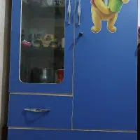 کمد بچه آبی ام دی اف